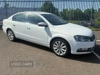 Used VW Passat Highline 2013 White Sedan
