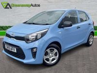 Used Kia Picanto 66 HP (48 kW) 2019 Blue Hatchback