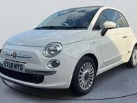 Used Fiat 500 Lounge 69 HP (50 kW) 2008 White Hatchback