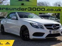 Used Mercedes E350 AMG line 258 HP (189 kW) 2015 White Cabriolet