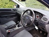 Used Ford Focus Zetec 2008 Blue Hatchback