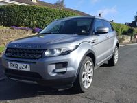 Begagnad Land Rover Range Rover evoque Pure 2012 Grå SUV