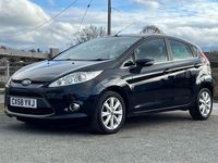 Used Ford Fiesta Zetec 94 HP (69 kW) 2008 Black Hatchback