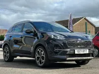 Used Kia Sportage GT-Line 136 HP (100 kW) 2022 Black SUV
