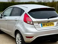 Used Ford Fiesta Titanium X 125 HP (91 kW) 2013 Silver Hatchback