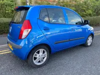 Used Hyundai i10 Style 77 HP (56 kW) 2009 Blue Hatchback