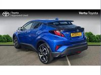 Used Toyota C-HR Design 122 HP (89 kW) 2020 Nebula blue (metallic paint) SUV