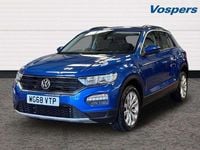 Usado VW T-Roc SE 150 HP (110 kW) 2019 Azul SUV