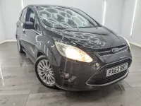 Käytetty Ford C-MAX Titanium 115 HP (84 kW) 2012 Musta Tila-auto