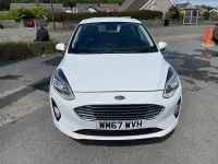 Used Ford Fiesta Zetec 100 HP (73 kW) 2018 White Hatchback