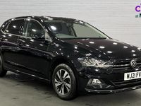 Used VW Polo Match 95 HP (69 kW) 2021 Black Hatchback