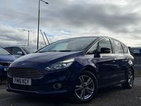 Used Ford S-MAX Titanium 150 HP (110 kW) 2016 Blue MPV