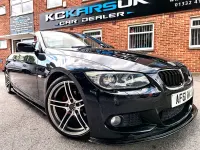 Used BMW 320 Cabriolet M Sport 2011 Black Cabriolet