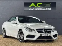 Used Mercedes E250 AMG 204 HP (150 kW) 2014 White Cabriolet