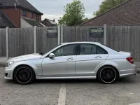 Used Mercedes C63 AMG AMG 2014 Silver Sedan