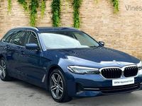 Used BMW 530e Sport Line 288 HP (211 kW) 2022 Blue Estate