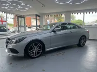 Used Mercedes E220 AMG line 174 HP (127 kW) 2015 Silver Coupe
