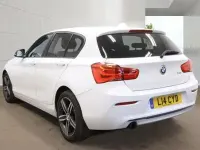Used BMW 118 Sport Line 2018 White Hatchback