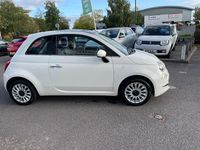 Used Fiat 500 Lounge 69 HP (50 kW) 2016 White Hatchback