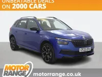 Used Skoda Kamiq Monte Carlo 147 HP (108 kW) 2023 Blue SUV