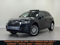 Used Audi Q5 S-Line 190 HP (139 kW) 2020 Blue SUV