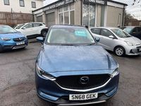 Second-hand Mazda CX-5 Inclusive 150 CP (110 kW) 2018 Albastru SUV