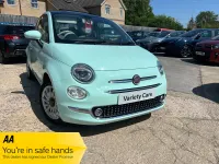 Used Fiat 500 Lounge 69 HP (50 kW) 2018 Green Hatchback