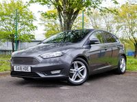 Used Ford Focus Zetec 120 HP (88 kW) 2018 Grey Hatchback