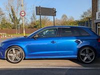 Used Audi S3 Sportback Design 300 HP (220 kW) 2016 Sepang blue Hatchback