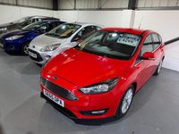 Used Ford Focus Zetec 2016 Red Hatchback