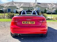 Used Audi A3 Cabriolet S-Line 2013 Red Cabriolet