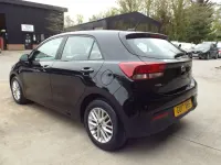 Used Kia Rio 84 HP (61 kW) 2017 Black Hatchback