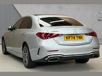 Usado Mercedes C300e AMG Line Premium Plus 313 HP (230 kW) 2024 Prateado Sedan
