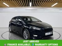 Used Ford Focus ST-Line 140 HP (102 kW) 2017 Black Hatchback