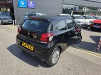Used Peugeot 108 Active 67 HP (49 kW) 2017 Black Hatchback