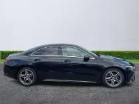 Used Mercedes CLA180 AMG line 136 HP (100 kW) 2019 Black Coupe