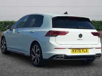 Used VW Golf VII R-line 130 HP (95 kW) 2020 White Hatchback