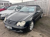 Used Mercedes CLK200 Avantgarde 2005 Black Cabriolet