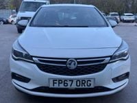 Used Vauxhall Astra 110 HP (80 kW) 2018 White Hatchback