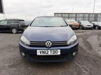 Used VW Golf Cabriolet GT 140 HP (102 kW) 2012 Blue Cabriolet