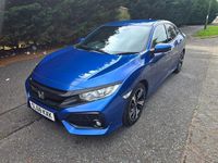 Used Honda Civic SR 126 HP (92 kW) 2018 Blue Hatchback