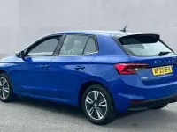 Used Skoda Fabia SE L 110 HP (80 kW) 2023 Blue Hatchback