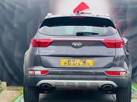 Begagnad Kia Sportage GT-Line 174 HK (127 kW) 2016 Silver SUV