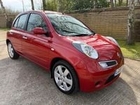 Used Nissan Micra Acenta 88 HP (64 kW) 2009 Red Hatchback