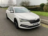 Gebraucht Skoda Superb SE L 150 PS (110 kW) 2021 Weiß Kombi