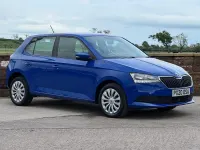 Used Skoda Fabia 2020 Blue Hatchback