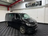 Used VW T6.1 Highline 150 HP (110 kW) 2020 Black Van