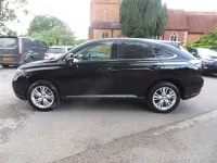 Used Lexus RX450h 2010 Panther black SUV