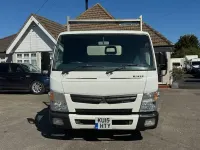 Used Mitsubishi Canter 128 HP (94 kW) 2015 White Cabriolet