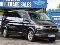 Used VW Transporter Highline 2017 Purple Van